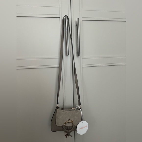 SEE BY CHLOÉ Joana leather crossbody NEW Cream - Picture 7 of 10